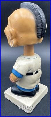 Vintage Milwaukee Braves Bobblehead Nodder Mohawk Mascot Baseball White Base Vintage Milwaukee Braves Bobblehead Nodder Mohawk Mascot Baseball White Base