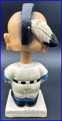 Vintage Milwaukee Braves Bobblehead Nodder Mohawk Mascot Baseball White Base Vintage Milwaukee Braves Bobblehead Nodder Mohawk Mascot Baseball White Base