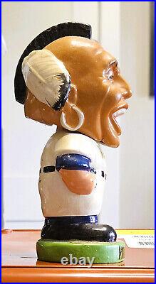 Vintage Milwaukee Braves Mascot Bobblehead Green Base Nodder Vintage Milwaukee Braves Mascot Bobblehead Green Base Nodder