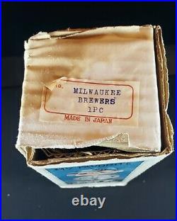 Vintage Milwaukee Brewers Bobble Head MLB New Old Stock Circa 1960's