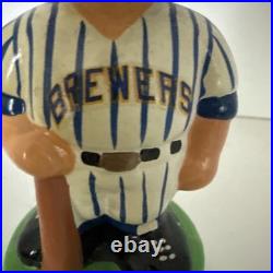 Vintage Milwaukee Brewers MLB Nodder Bobblehead Green Base Vintage Milwaukee Brewers MLB Nodder Bobblehead Green Base