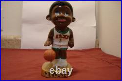 Vintage Milwaukee Bucks NBA Basketball 1969 Lil Dribbler Nodder Bobblehead Japan Vintage Milwaukee Bucks NBA Basketball 1969 Lil Dribbler Nodder Bobblehead Japan