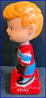 Vintage Mini Nodder Bobblehead Montreal Canadiens Issued 1961-63 + Box NOS Vtg