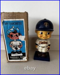 Vintage Minnesota Twins Baseball Bobblehead with box