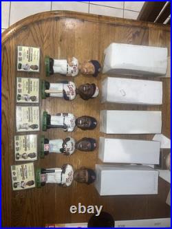 Vintage Minnesota Twins Mountain Dew Bobble Heads Lot Of 5