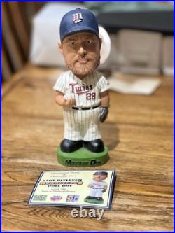 Vintage Minnesota Twins Mountain Dew Bobble Heads Lot Of 5