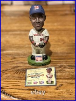 Vintage Minnesota Twins Mountain Dew Bobble Heads Lot Of 5