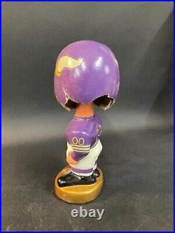 Vintage Minnesota Vikings NFL Football Gold Base BOBBLEHEAD 1960's 00 COOL