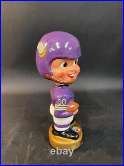 Vintage Minnesota Vikings NFL Football Gold Base BOBBLEHEAD 1960's 00 COOL