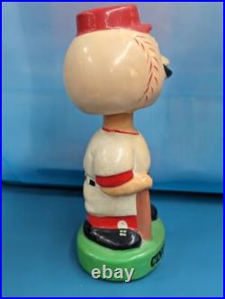 Vintage Mlb Cincinnati Reds Mr Redlegs Mini Bobblehead Nodder Bobble Head