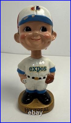 Vintage Montreal Expos 60's Sports Specialties Nodder Bobblehead Vintage Montreal Expos 60's Sports Specialties Nodder Bobblehead