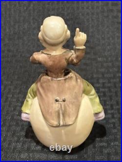 Vintage Mother Goose Grandpa Nodder Bobble Bisque Figurine Vintage Mother Goose Grandpa Nodder Bobble Bisque Figurine