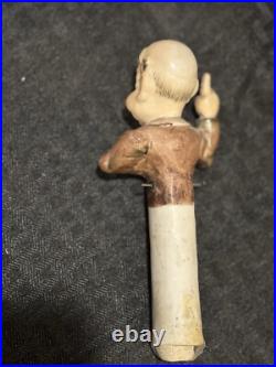 Vintage Mother Goose Grandpa Nodder Bobble Bisque Figurine Vintage Mother Goose Grandpa Nodder Bobble Bisque Figurine