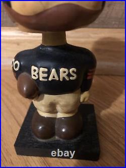 Vintage NFL Chicago Bears Football Bobblehead Nodder Blue Square Base NFL Japan