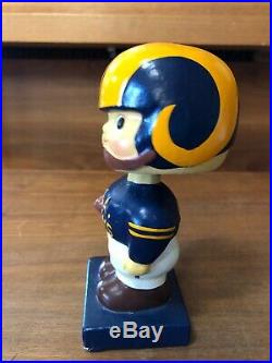 Vintage NFL Football Los Angeles L. A. Rams Bobblehead Nodder Japan 1960s