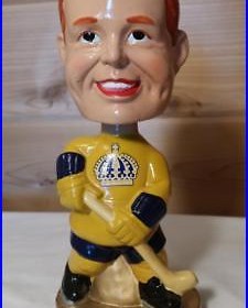 Vintage NHL LA KIngs Bobble Head Gold Base 1962 Nodder Extremely Rare