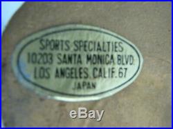 Vintage NHL LA KIngs Bobblehead Gold Base 1967- 1968 Nodder Extremely Rare Japan