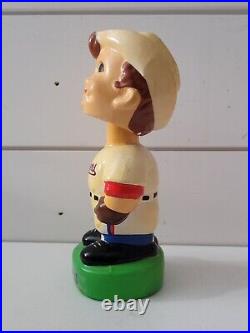 Vintage NODDER BOBBLEHEAD Texas Rangers Green Base GREAT CONDITION