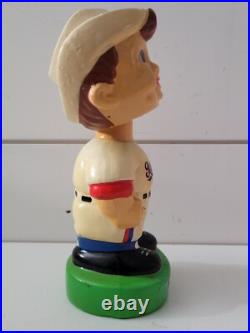 Vintage NODDER BOBBLEHEAD Texas Rangers Green Base GREAT CONDITION