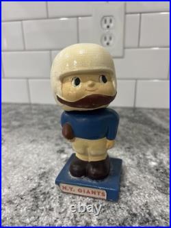 Vintage NY Giants New York Football Bobblehead Nodder Figurine Damaged