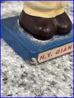 Vintage NY Giants New York Football Bobblehead Nodder Figurine Damaged