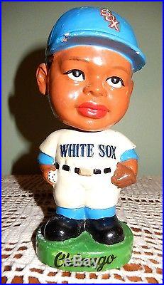 Vintage Negro League / African American Chicago White Sox Bobblehead With Flaws