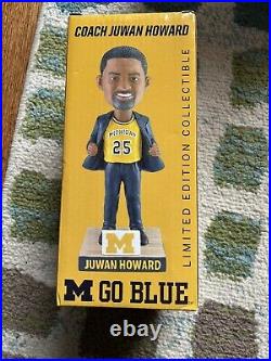 Vintage New Coach Juwan Howard Limited Edition Collectible Bobble Head