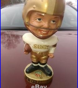 Vintage New Orleans Saints 1960s NFL Bobblehead Nodder