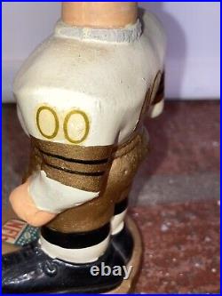 Vintage New Orleans Saints NFL Football Gold Base BOBBLEHEAD 1960's 00 Jersey