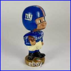 Vintage New York Giants NFL Bobblehead Nodder Gold Base Japan'60s-70s