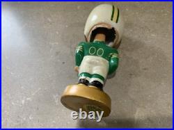 Vintage New York Jets Bobblehead Nodder NFL Football Gold Base Vintage New York Jets Bobblehead Nodder NFL Football Gold Base
