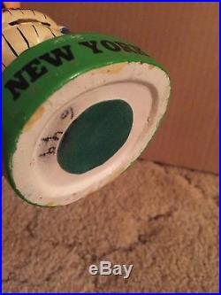 Vintage New York Mets Green Base Bobblehead Pin Stripes