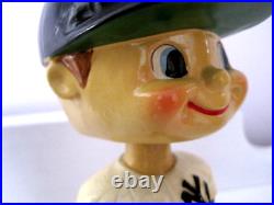 Vintage New York Yankees MLB Square Orange Base Nodder Japan Bobblehead