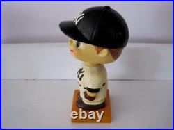 Vintage New York Yankees MLB Square Orange Base Nodder Japan Bobblehead