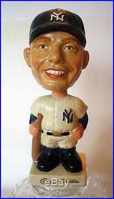 Vintage New York Yankees Mickey Mantle 1960 era Bobble Head Doll