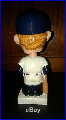 Vintage New York Yankees Square Base Mickey Mantle Bobblehead Collectible