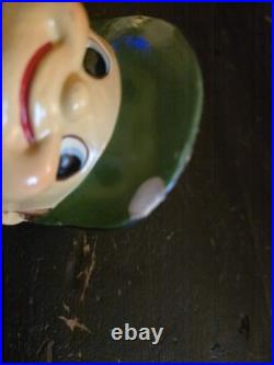 Vintage New York Yankees Square Color Base Baseball Nodder Bobblehead Japan