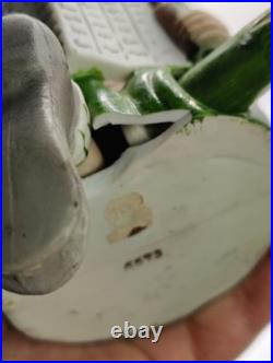 Vintage Nodder Gambling Man Homeless Drinking Smoking BobbleHead Japan Plz Read