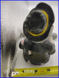 Vintage Nodder Gambling Man Homeless Drinking Smoking BobbleHead Japan Plz Read