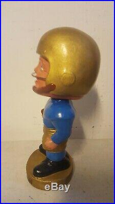 Vintage Notre Dame Fighting Irish College Bobblehead nodder Real Face 1960's