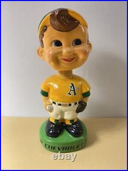 Vintage Oakland A's Nodder Bobblehead RARE MLB baseball