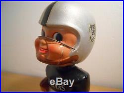 Vintage Oakland Raiders 1965 AFL Bobble Head Nodder