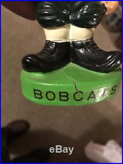 Vintage Ohio University Bobcats Football Bobblehead Nodder Japan Rare