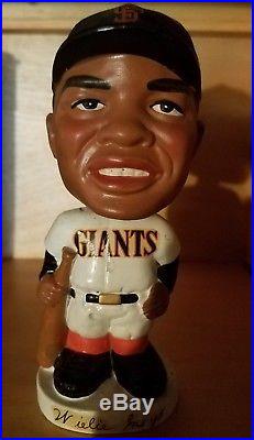 Vintage Old 1960's Willie Mays Bobblehead-outstanding Condition