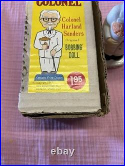 Vintage Original 1960's Colonial Sanders Advertising Bobblehead with Box Vintage Original 1960's Colonial Sanders Advertising Bobblehead with Box