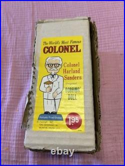 Vintage Original 1960's Colonial Sanders Advertising Bobblehead with Box Vintage Original 1960's Colonial Sanders Advertising Bobblehead with Box