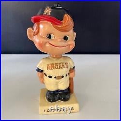 Vintage Original 1960's Los Angeles Angels MLB Bobblehead Square Base Nodder