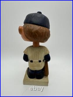 Vintage Original 1960's New York Yankees White Base Bobblehead Nodder Elbows Out
