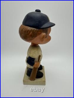 Vintage Original 1960's New York Yankees White Base Bobblehead Nodder Elbows Out