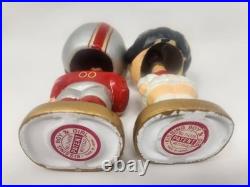 Vintage Original 1960's San Francisco 49ers Kissing Pair Bobblehead Nodder BUF